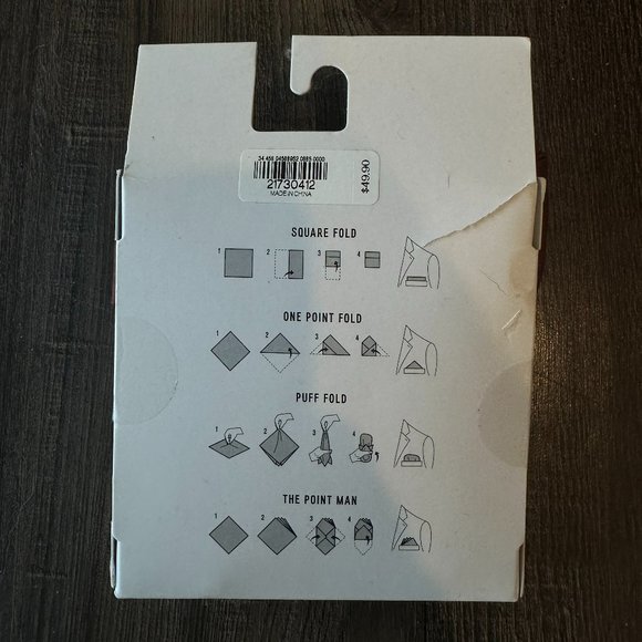 Express Accessories New Express Bowtie Pocket Square Set Poshmark